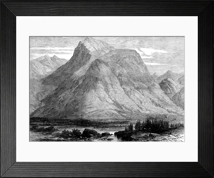Framed Print : Ben Nevis, 1873. Creator: Unknown Framed Print : Ben Nevis, 1873. Creator: Unknown