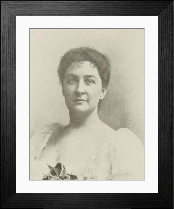 Framed Print : Madame Emma Eames of the Metropolitan Opera Company Season 1893-4, 1893. Creator: Unknown Framed Print : Madame Emma Eames of the Metropolitan Opera Company Season 1893-4, 1893. Creator: Unknown