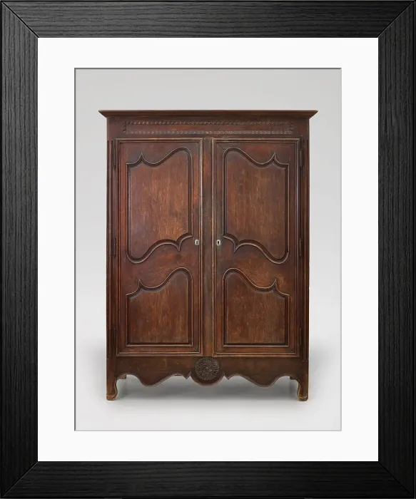 Framed Print : Armoire, about 1800. Creator: Pierre Antoine Petit Framed Print : Armoire, about 1800. Creator: Pierre Antoine Petit