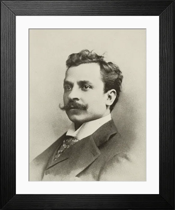 Framed Print : Signor Fernando De Lucia of the Metropolitan Opera Company Season 1893-4, 1893. Creator: Unknown Framed Print : Signor Fernando De Lucia of the Metropolitan Opera Company Season 1893-4, 1893. Creator: Unknown