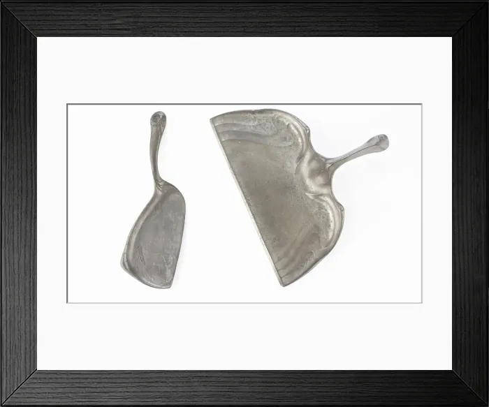 Framed Print : Crumb Pan with Scoop, c1890-1910. Creator: JP Kayser Sohn Framed Print : Crumb Pan with Scoop, c1890-1910. Creator: JP Kayser Sohn