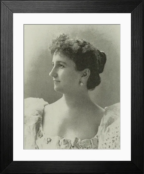 Framed Print : Madame Sigrid Arnoldson of the Metropolitan Opera Company Season 1893-4, 1893. Creator: Unknown Framed Print : Madame Sigrid Arnoldson of the Metropolitan Opera Company Season 1893-4, 1893. Creator: Unknown