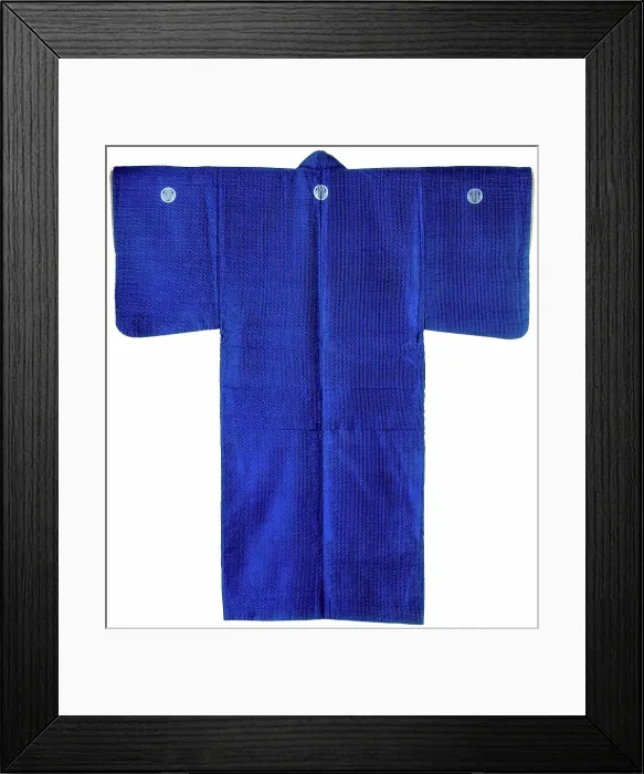 Framed Print : Man's Formal Coat (Kimono, Shijira Noshime), early 19th century. Creator: Unknown. Man's Formal Coat (Kimono, Shijira Noshime), early 19th century. Creator: Unknown Framed Print : Man's Formal Coat (Kimono, Shijira Noshime), early 19th century. Creator: Unknown. Man's Formal Coat (Kimono, Shijira Noshime), early 19th century. Creator: Unknown