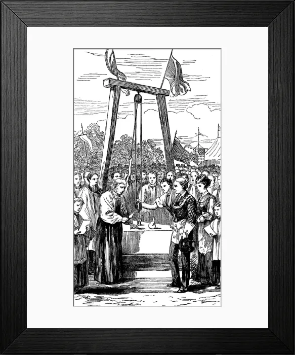 Framed Print : The Bishop of Chester laying the foundation-stone of St. Paul's College, Knutsford, 1873. Creator: Unknown. The Bishop of Chester laying the foundation-stone of St. Paul's College, Knutsford, 1873. Creator: Unknown Framed Print : The Bishop of Chester laying the foundation-stone of St. Paul's College, Knutsford, 1873. Creator: Unknown. The Bishop of Chester laying the foundation-stone of St. Paul's College, Knutsford, 1873. Creator: Unknown