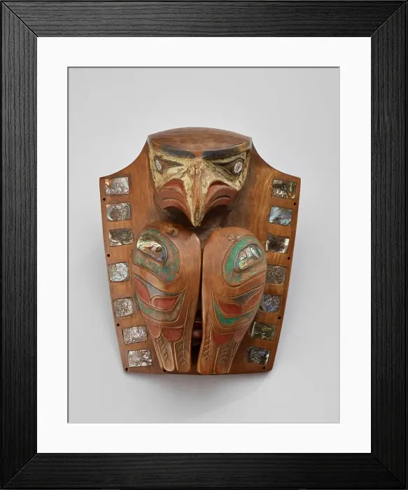 Framed Print : Moveable frontlet, 1880-1890. Creator: Unknown Framed Print : Moveable frontlet, 1880-1890. Creator: Unknown