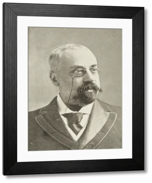 Framed Print : Signor Enrico Bevignani of the Metropolitan Opera Company Season 1893-4, 1893. Creator: Unknown Framed Print : Signor Enrico Bevignani of the Metropolitan Opera Company Season 1893-4, 1893. Creator: Unknown