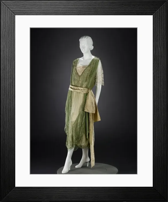 Framed Print : Dress, early 1920s. Creator: George Phillip Meier Framed Print : Dress, early 1920s. Creator: George Phillip Meier