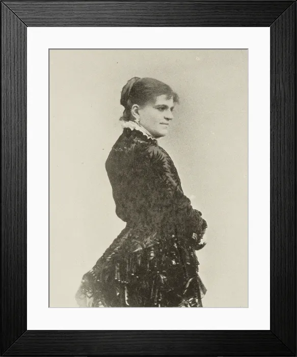 Framed Print : Madame Sophia Scalchi of the Metropolitan Opera Company Season 1893-4, 1893. Creator: Unknown Framed Print : Madame Sophia Scalchi of the Metropolitan Opera Company Season 1893-4, 1893. Creator: Unknown