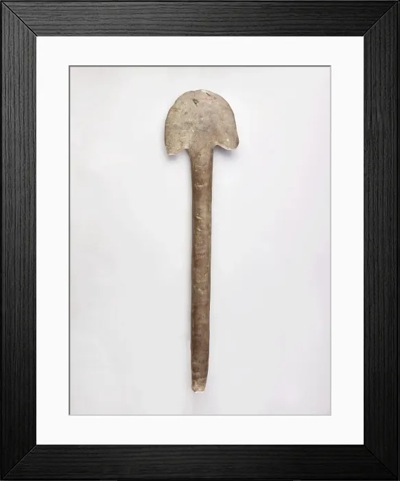 Framed Print : Ceremonial spud, 1200-1400. Creator: Unknown Framed Print : Ceremonial spud, 1200-1400. Creator: Unknown