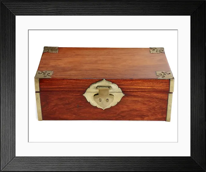 Framed Print : Document box, 1600s. Creator: Unknown Framed Print : Document box, 1600s. Creator: Unknown