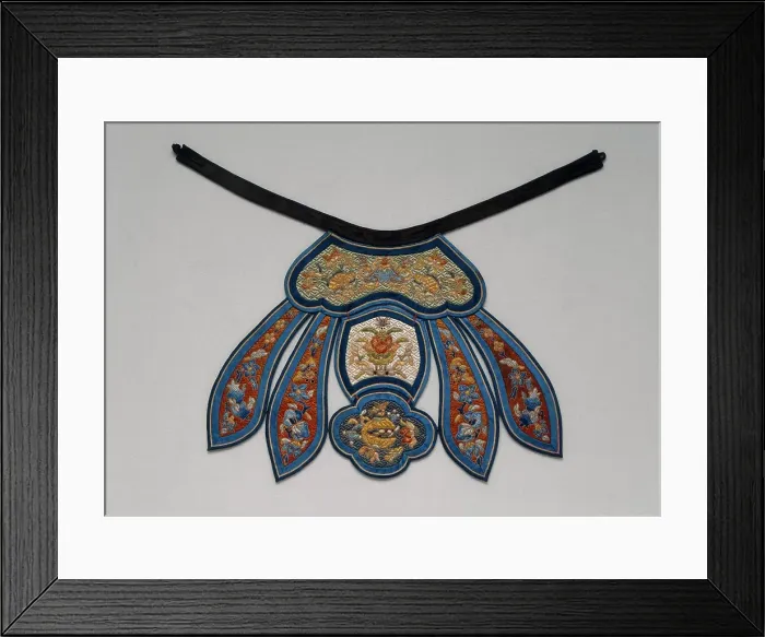 Framed Print : Pendant Collar, c1880s. Creator: Unknown Framed Print : Pendant Collar, c1880s. Creator: Unknown