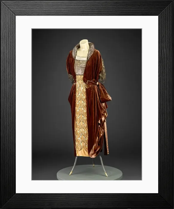 Framed Print : Dress, about 1910. Creator: George Phillip Meier Framed Print : Dress, about 1910. Creator: George Phillip Meier
