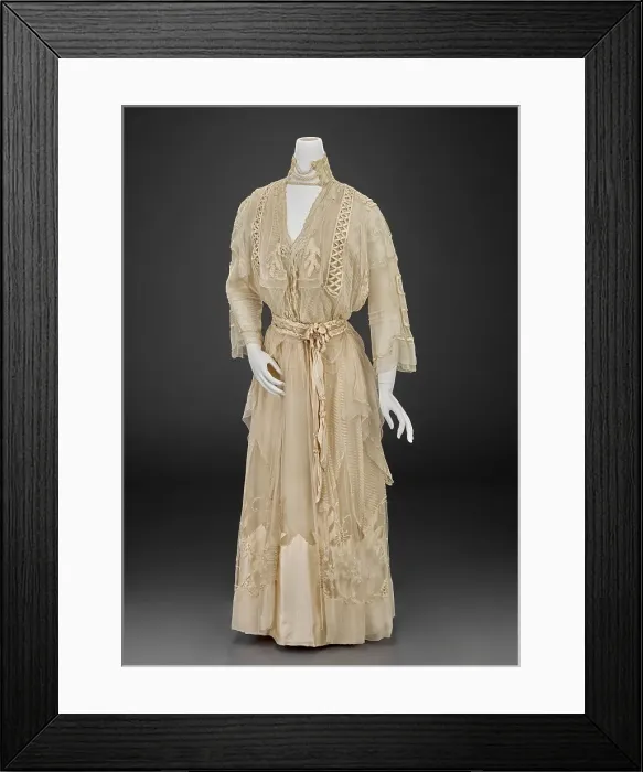 Framed Print : Afternoon Dress, 1915-1918. Creator: Girolamo Giuseffi Framed Print : Afternoon Dress, 1915-1918. Creator: Girolamo Giuseffi
