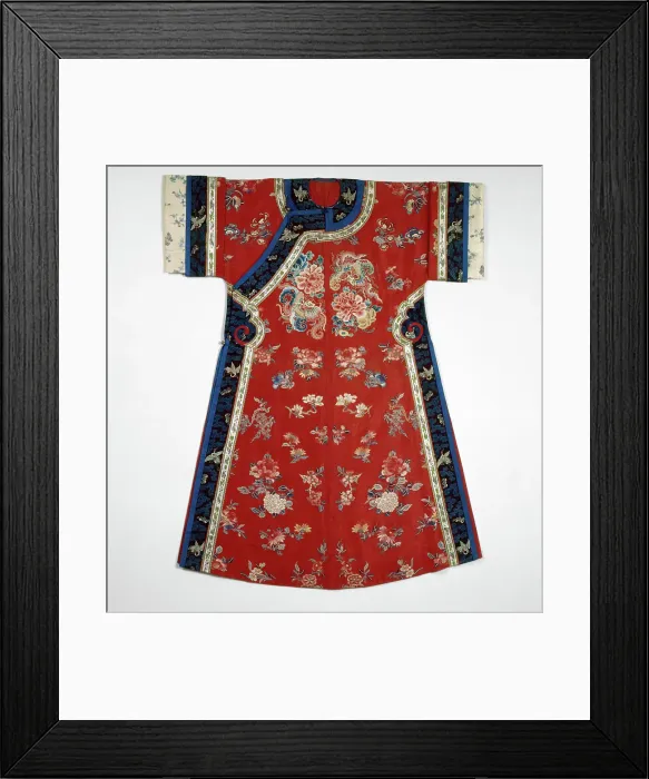 Framed Print : Woman's Semi-Formal Domestic Robe, about 1890. Creator: Unknown. Woman's Semi-Formal Domestic Robe, about 1890. Creator: Unknown Framed Print : Woman's Semi-Formal Domestic Robe, about 1890. Creator: Unknown. Woman's Semi-Formal Domestic Robe, about 1890. Creator: Unknown