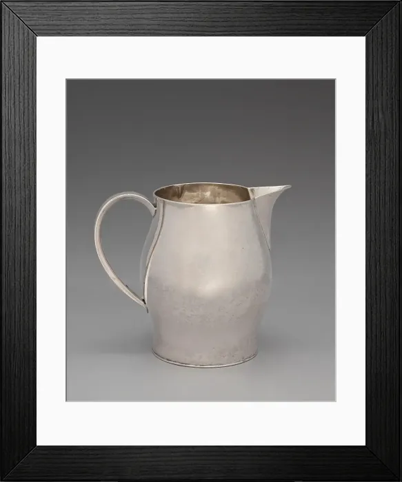 Framed Print : Pitcher, about 1800-1805. Creator: Paul Revere Framed Print : Pitcher, about 1800-1805. Creator: Paul Revere
