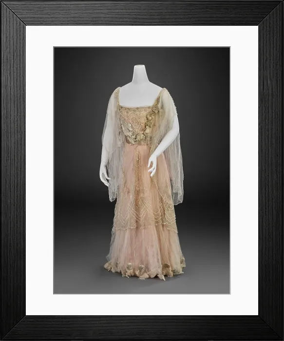 Framed Print : Evening Dress, about 1910-1914. Creator: Girolamo Giuseffi Framed Print : Evening Dress, about 1910-1914. Creator: Girolamo Giuseffi