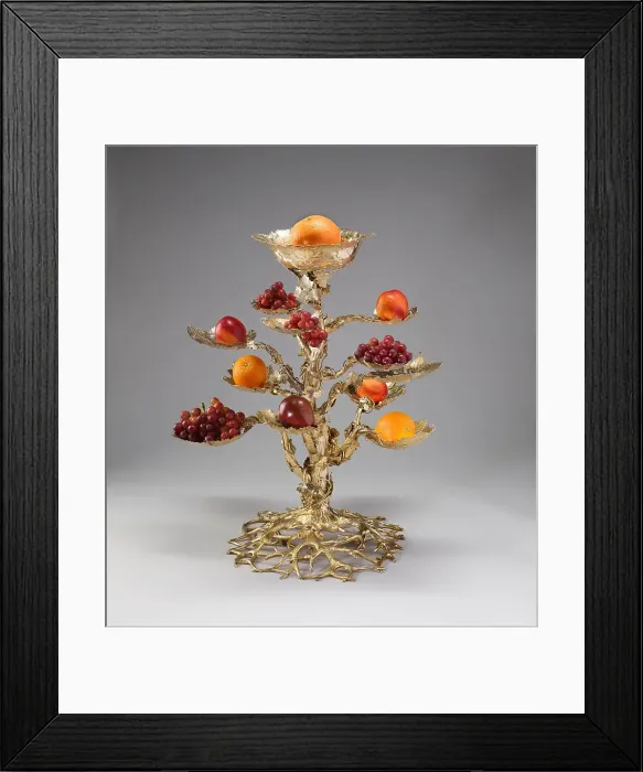 Framed Print : Epergne centerpiece, 1763. Creator: Thomas Heming Framed Print : Epergne centerpiece, 1763. Creator: Thomas Heming