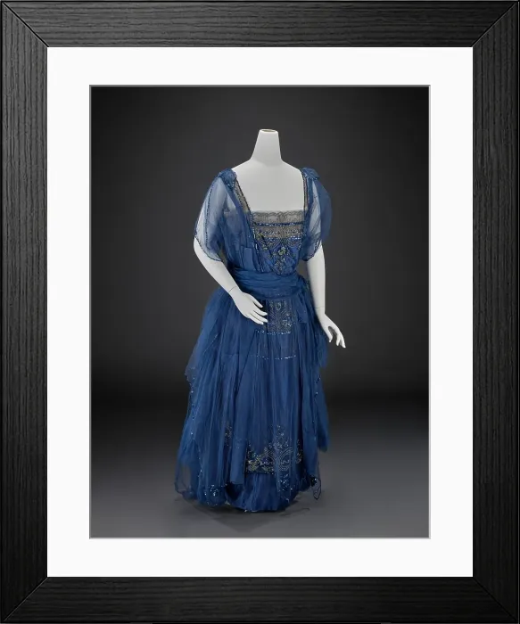 Framed Print : Evening Dress, 1915-1920. Creator: Girolamo Giuseffi Framed Print : Evening Dress, 1915-1920. Creator: Girolamo Giuseffi