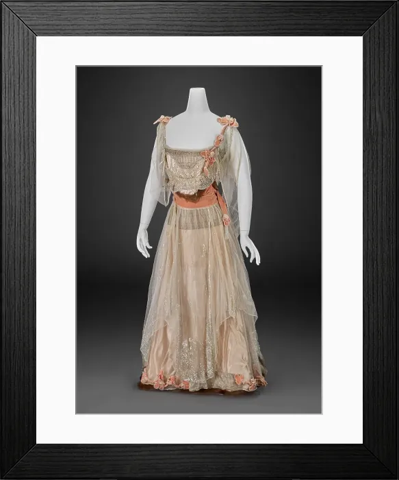 Framed Print : Evening Dress, about 1915. Creator: Girolamo Giuseffi Framed Print : Evening Dress, about 1915. Creator: Girolamo Giuseffi