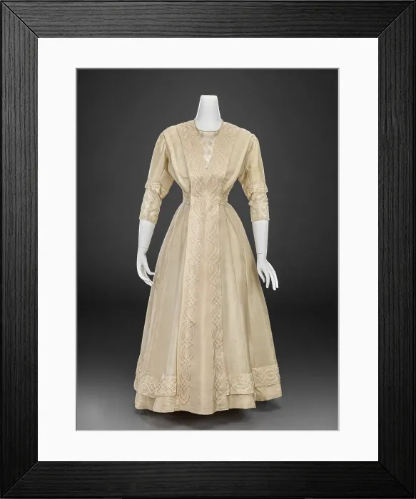 Framed Print : Dress, 1910-1915. Creator: Unknown Framed Print : Dress, 1910-1915. Creator: Unknown