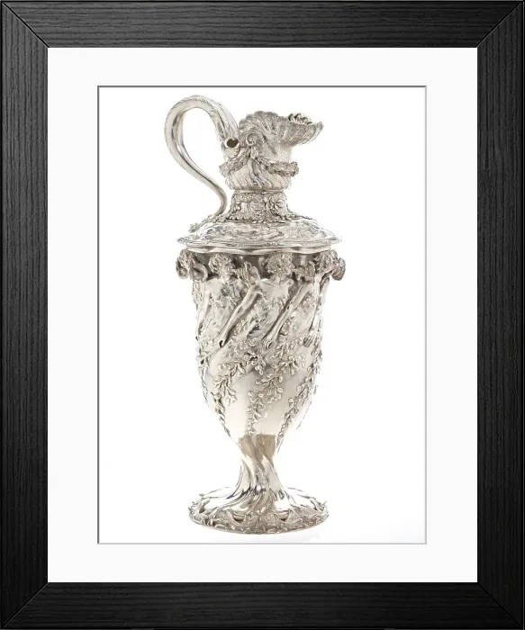 Framed Print : Goelet Racing Cup for Schooners, 1885. Creators: Charles Osborne, Tiffany & Co Framed Print : Goelet Racing Cup for Schooners, 1885. Creators: Charles Osborne, Tiffany & Co
