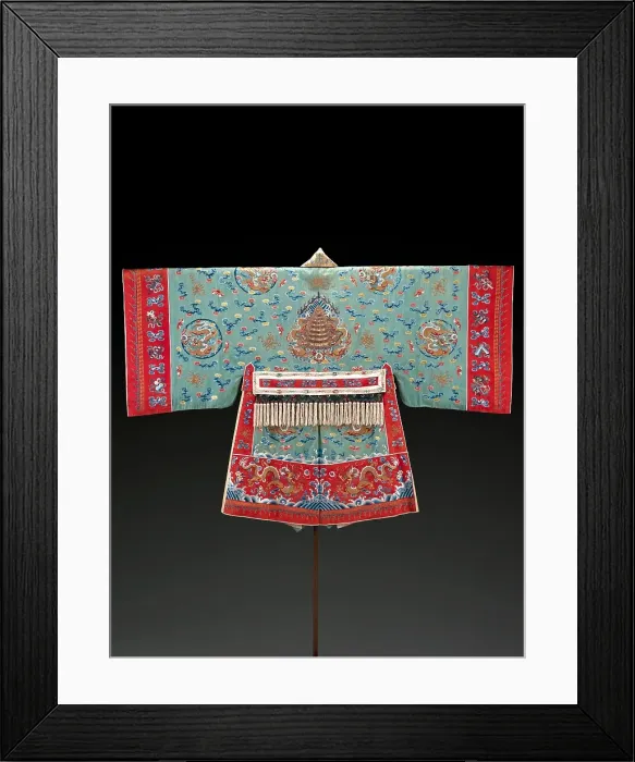 Framed Print : Daoist (Taoist) Priest Coat, about 1870. Creator: Unknown Framed Print : Daoist (Taoist) Priest Coat, about 1870. Creator: Unknown