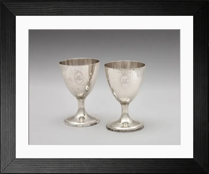 Framed Print : Goblet, about 1795. Creator: Paul Revere Framed Print : Goblet, about 1795. Creator: Paul Revere