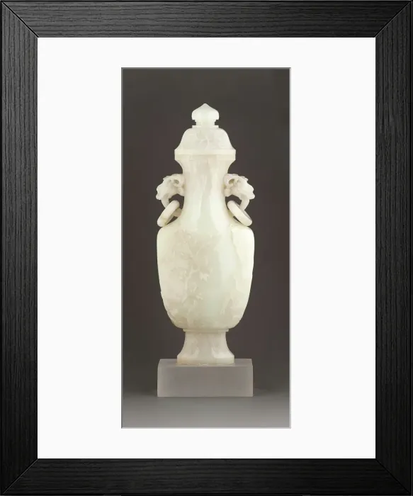 Framed Print : Bronze-form vase, date unknown. Creator: Unknown Framed Print : Bronze-form vase, date unknown. Creator: Unknown