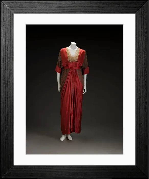 Framed Print : Dress, 1910s. Creator: Unknown Framed Print : Dress, 1910s. Creator: Unknown