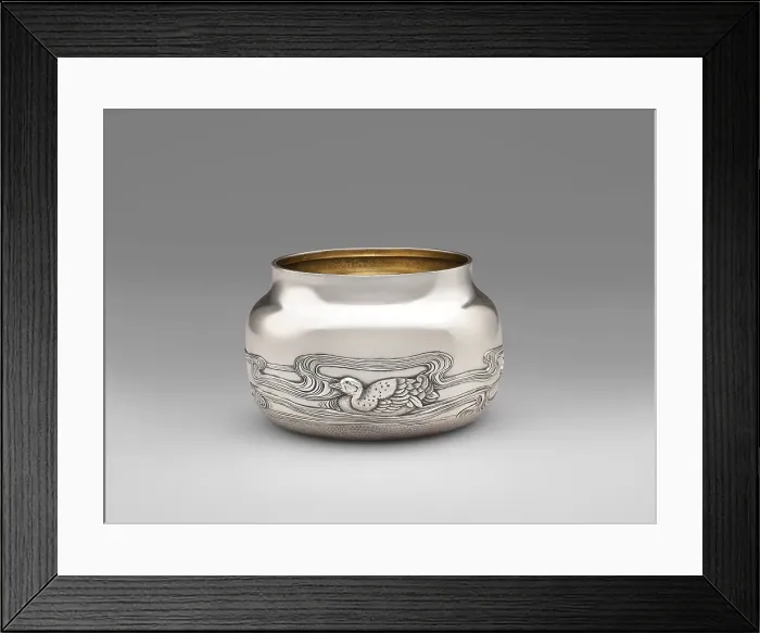 Framed Print : Waste bowl, 1881. Creators: Dominick and Haff, Giles Brothers and Company Framed Print : Waste bowl, 1881. Creators: Dominick and Haff, Giles Brothers and Company