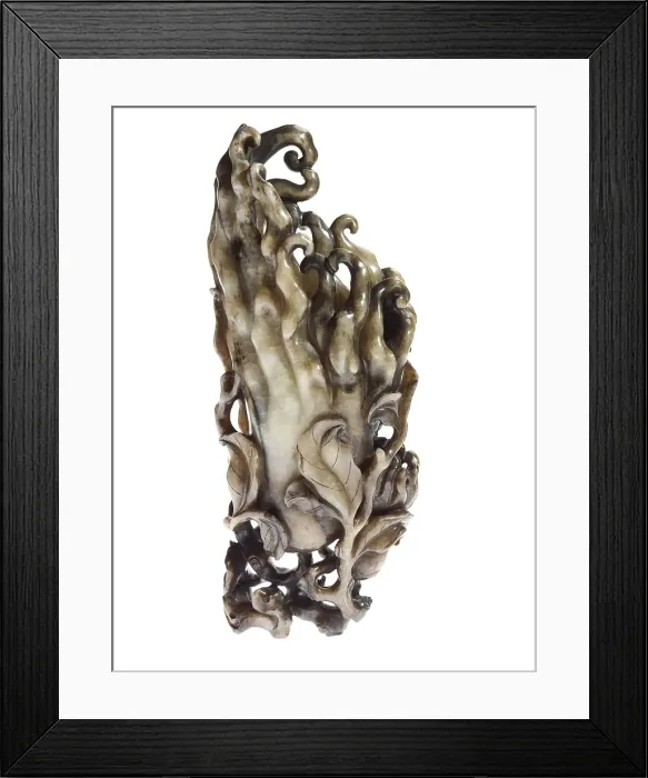 Framed Print : Buddha's hand vase, about 19th century. Creator: Unknown. Buddha's hand vase, about 19th century. Creator: Unknown Framed Print : Buddha's hand vase, about 19th century. Creator: Unknown. Buddha's hand vase, about 19th century. Creator: Unknown
