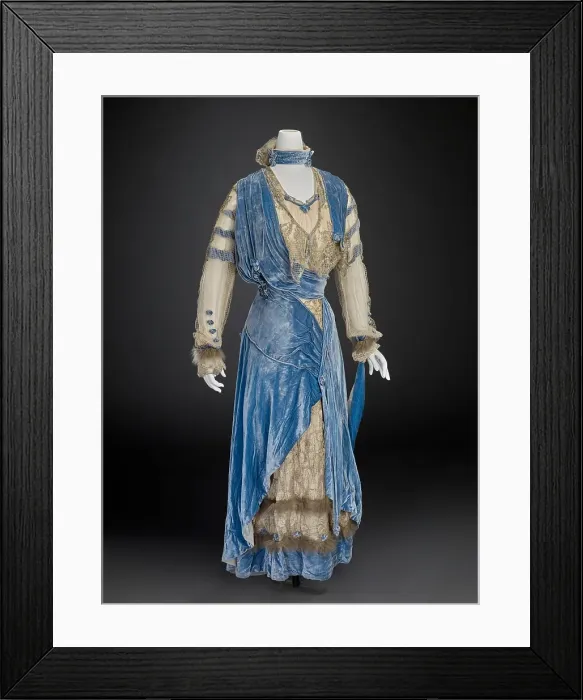 Framed Print : Afternoon Dress, 1910-1914. Creator: Girolamo Giuseffi Framed Print : Afternoon Dress, 1910-1914. Creator: Girolamo Giuseffi
