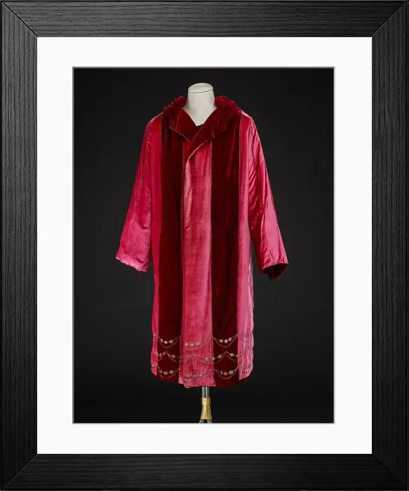Framed Print : Evening Coat, 1922. Creator: Unknown Framed Print : Evening Coat, 1922. Creator: Unknown