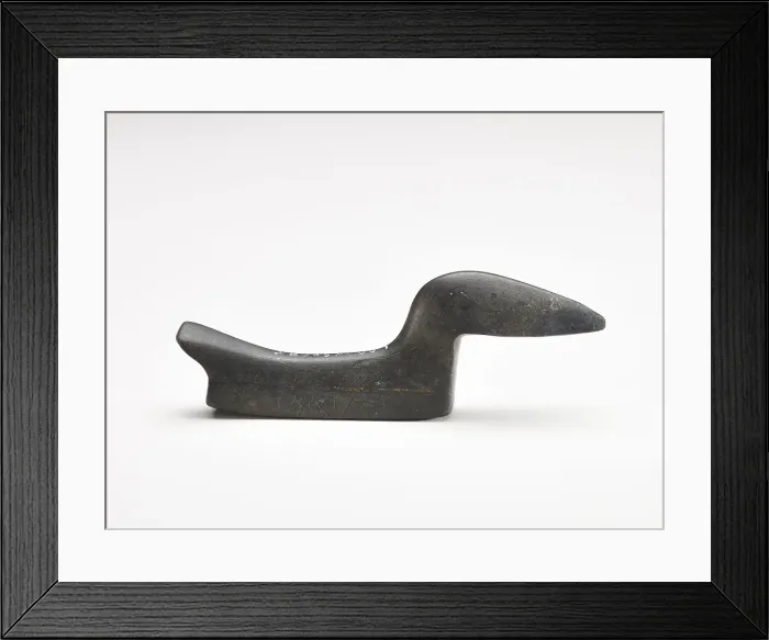 Framed Print : Birdstone, 1500-500 BCE. Creator: Unknown Framed Print : Birdstone, 1500-500 BCE. Creator: Unknown