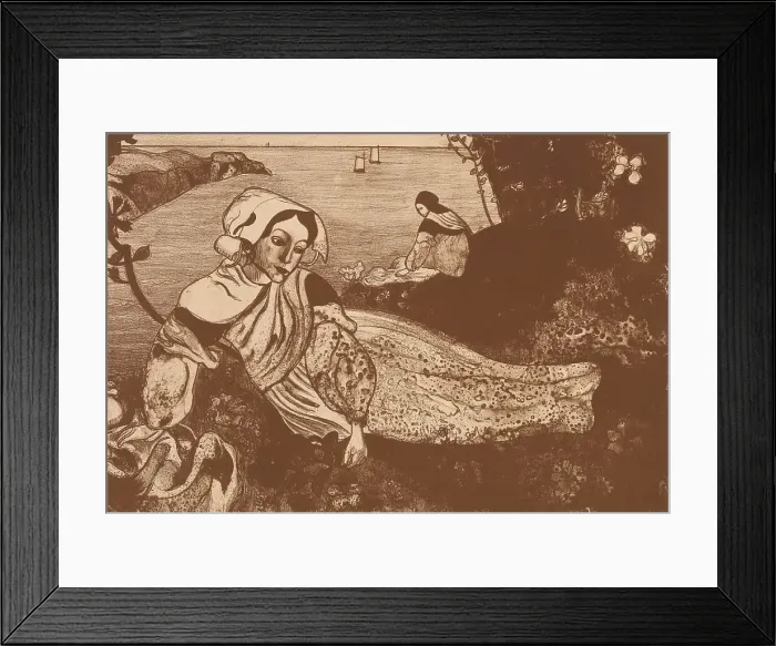 Framed Print : La Primavere (Primavera), 1894. Creator: Armand Seguin Framed Print : La Primavere (Primavera), 1894. Creator: Armand Seguin