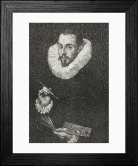 Framed Print : Portrait of El Greco, c1560s, 1894. Creator: Unknown Framed Print : Portrait of El Greco, c1560s, 1894. Creator: Unknown