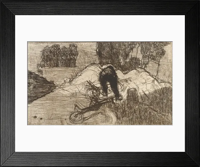 Framed Print : Le Debardeur (The Stevedore), 1893. Creator: Armand Seguin Framed Print : Le Debardeur (The Stevedore), 1893. Creator: Armand Seguin