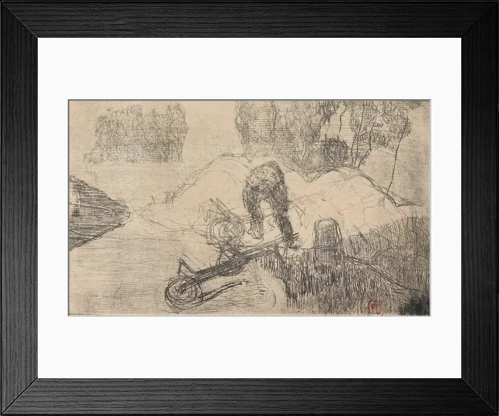 Framed Print : Le Debardeur (The Stevedore), 1893. Creator: Armand Seguin Framed Print : Le Debardeur (The Stevedore), 1893. Creator: Armand Seguin