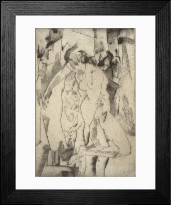 Framed Print : Retrospection, 1918. Creator: Arthur Davies Framed Print : Retrospection, 1918. Creator: Arthur Davies