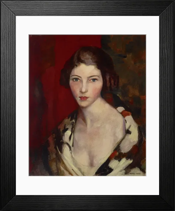 Framed Print : Helen, 1919. Creator: Robert Henri Framed Print : Helen, 1919. Creator: Robert Henri