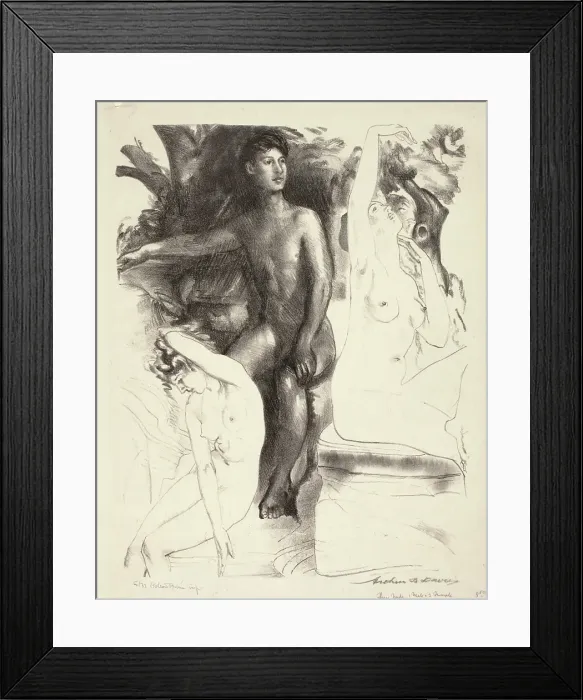 Framed Print : Dominion, 1920. Creator: Arthur Davies Framed Print : Dominion, 1920. Creator: Arthur Davies