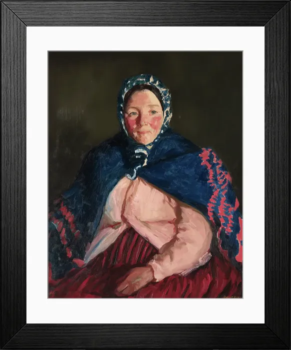Framed Print : Old Johnnie's Wife, 1913. Creator: Robert Henri. Old Johnnie's Wife, 1913. Creator: Robert Henri Framed Print : Old Johnnie's Wife, 1913. Creator: Robert Henri. Old Johnnie's Wife, 1913. Creator: Robert Henri