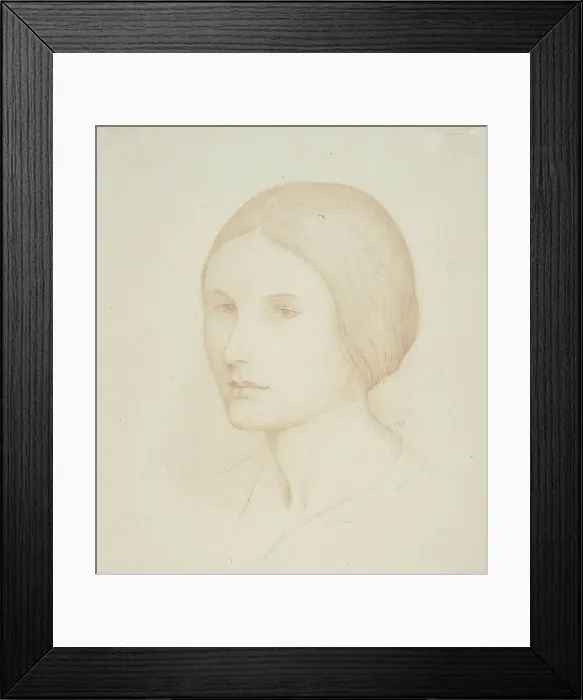 Framed Print : Eleanor, 1922. Creator: Bolton Coit Brown Framed Print : Eleanor, 1922. Creator: Bolton Coit Brown