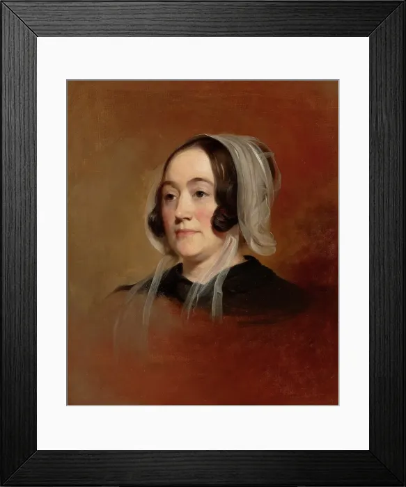 Framed Print : Mrs. Henry Robinson, 1849. Creator: Thomas Sully Framed Print : Mrs. Henry Robinson, 1849. Creator: Thomas Sully