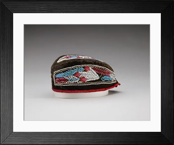 Framed Print : Hat (Glengarry Bonnet), 1890-1897. Creator: Unknown Framed Print : Hat (Glengarry Bonnet), 1890-1897. Creator: Unknown