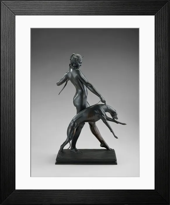 Framed Print : Diana, 1923. Creators: Edward MacCartan, Roman Bronze Works Framed Print : Diana, 1923. Creators: Edward MacCartan, Roman Bronze Works