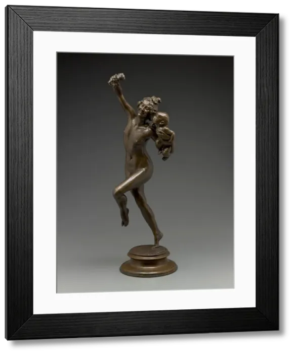 Framed Print : Bacchante and Infant Faun, 1893-1894. Creators: Frederick William MacMonnies, E Gruet Framed Print : Bacchante and Infant Faun, 1893-1894. Creators: Frederick William MacMonnies, E Gruet
