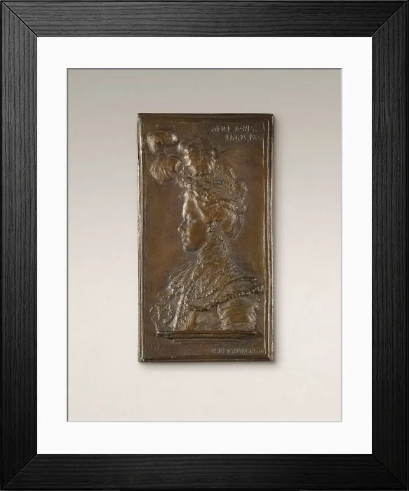 Framed Print : Alice Jones, 1900. Creator: Janet Scudder Framed Print : Alice Jones, 1900. Creator: Janet Scudder