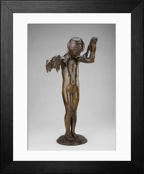 Framed Print : Seaweed Fountain. Creators: Janet Scudder, Gorham Manufacturing Company Framed Print : Seaweed Fountain. Creators: Janet Scudder, Gorham Manufacturing Company