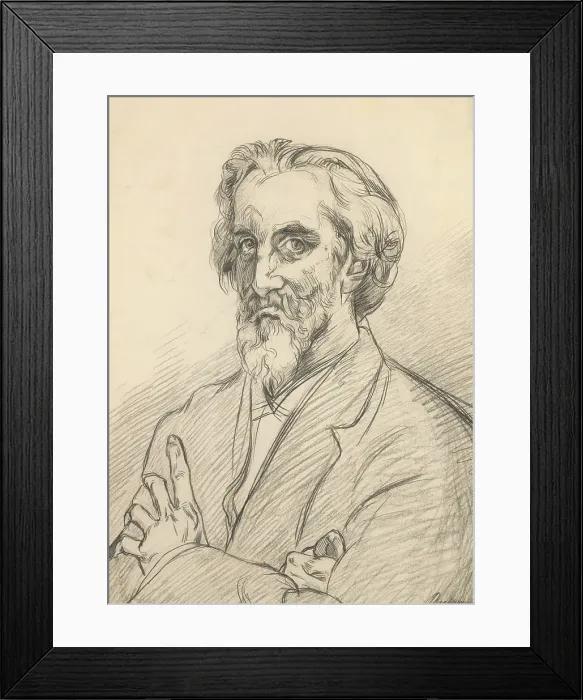Framed Print : Arthur d'Echerac, called Dargenty, 1883. Creator: Felix Bracquemond. Arthur d'Echerac, called Dargenty, 1883. Creator: Felix Bracquemond Framed Print : Arthur d'Echerac, called Dargenty, 1883. Creator: Felix Bracquemond. Arthur d'Echerac, called Dargenty, 1883. Creator: Felix Bracquemond